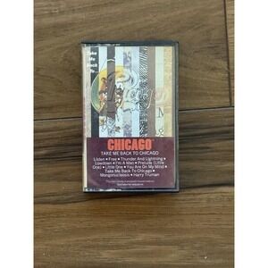 Vintage Chicago Cassette Take Me Back To Chicago Rock Album Columbia Multicolor
